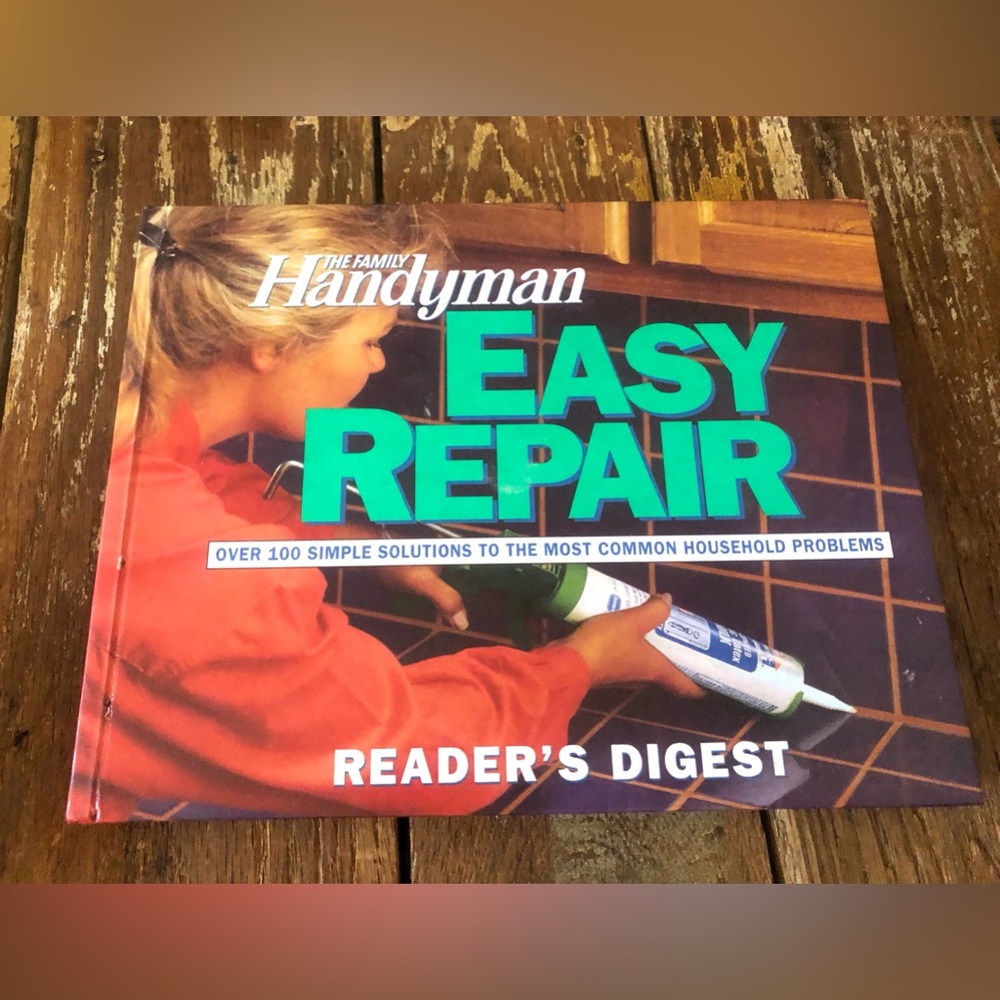 9745 The Family Handyman Readers Digest Easy Repair Vintage Hard Cover Book